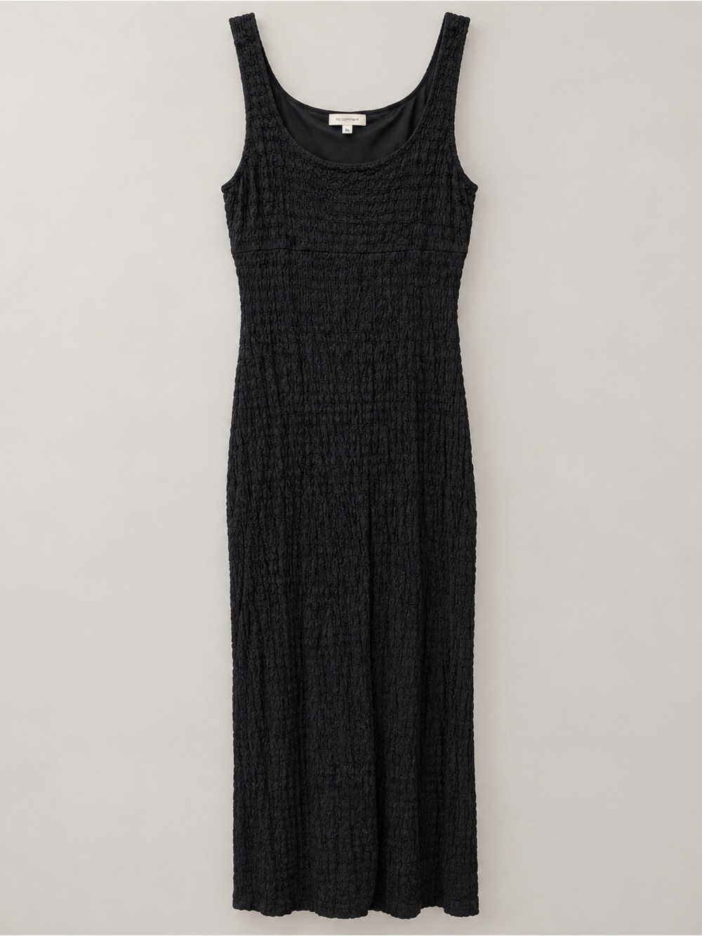 Scoop Neck Maxi Dress with side slit.